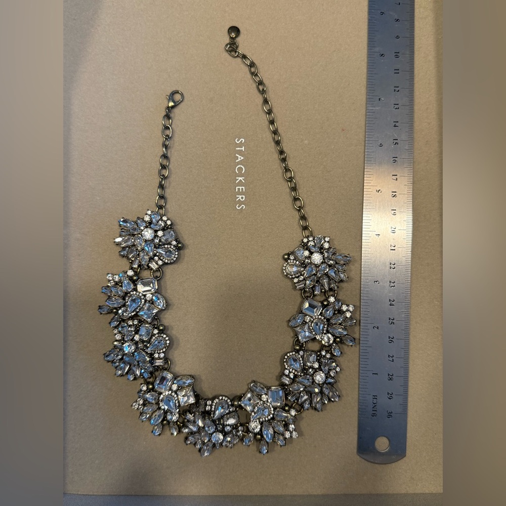 Silver Floral Necklace